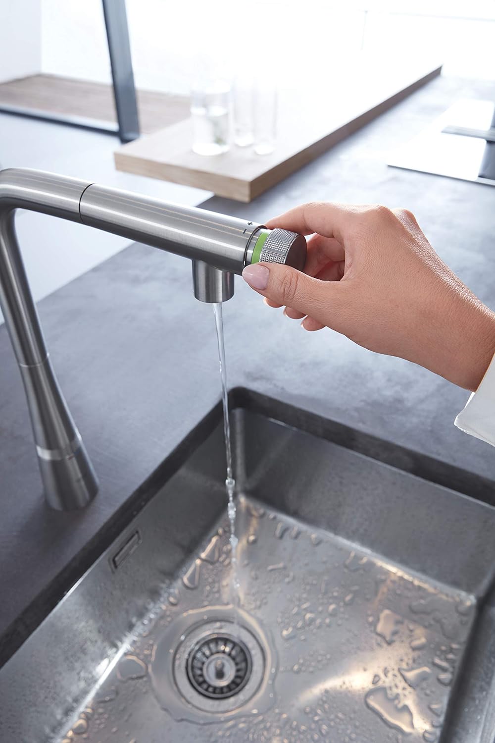 Grohe 31574sd0 K700 Sink 1 0 Bowl Stainless Steel Amazon Com