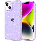 JJGoo Compatible with iPhone 14 Case, Bling Sparkle