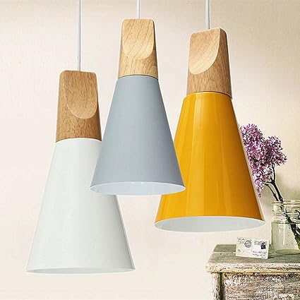 Buy Generic Vintage Wooden European Style Lampshade Pendant Lamp