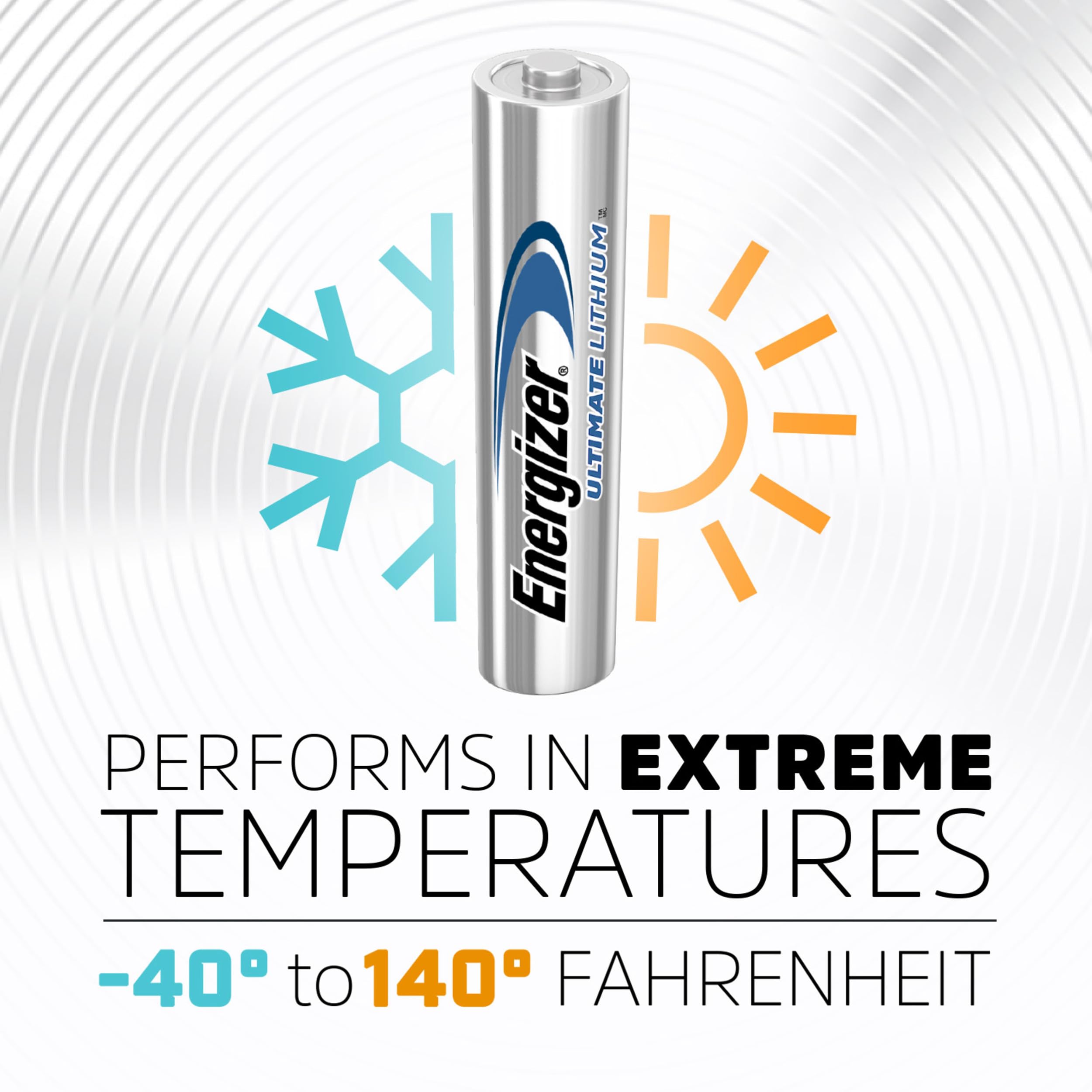 Energizer Ultimate Lithium AAA Batteries (1 Pack), Lithium Triple A Batteries