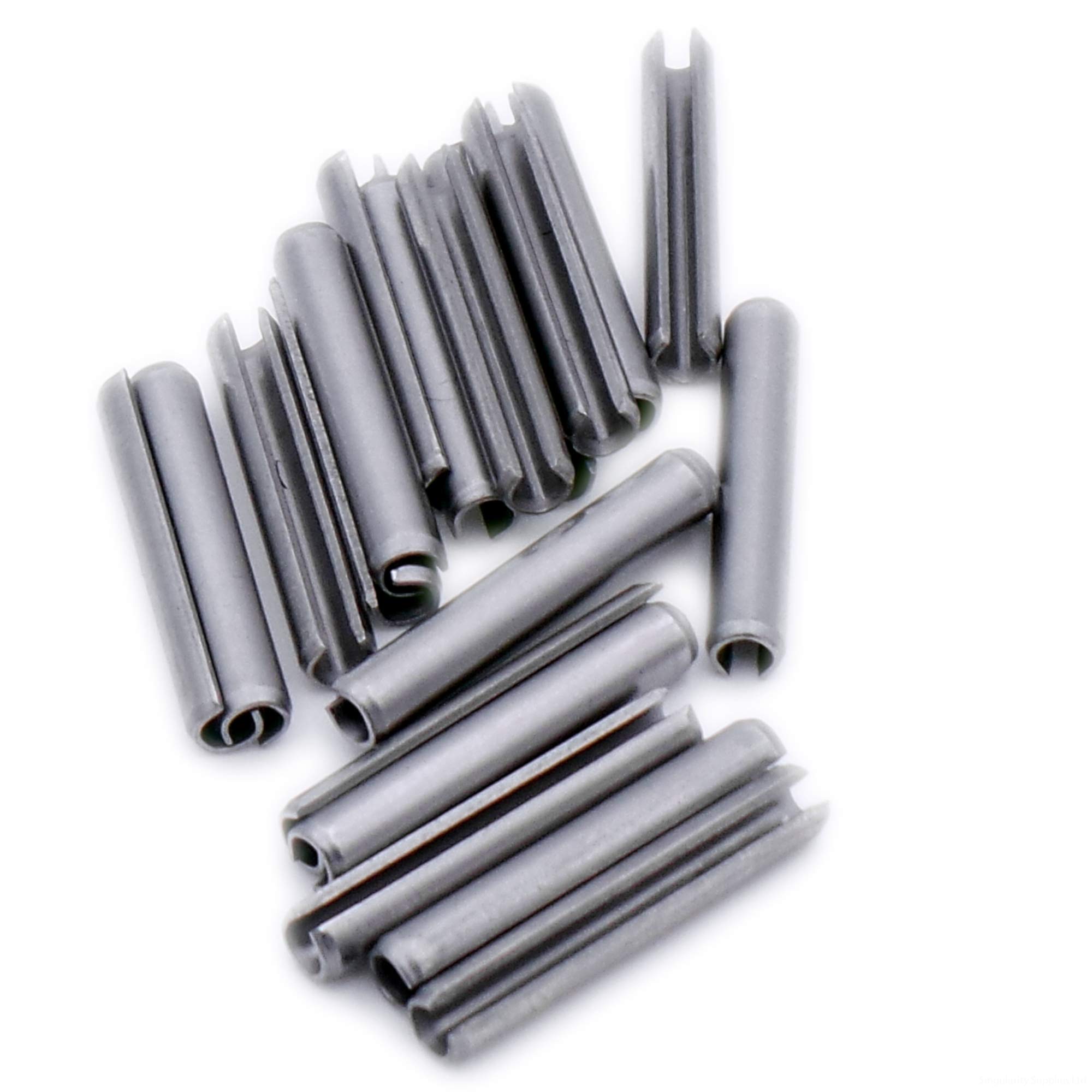 D2 (2mm x 8mm) Slotted Spring Pin (Heavy) - Stainless Steel (A1) (Pack of 20)