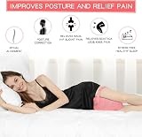 BEAUTRIP Leg Pillow Ergonomic Knee Pillow Memory Foam with Strap view 6