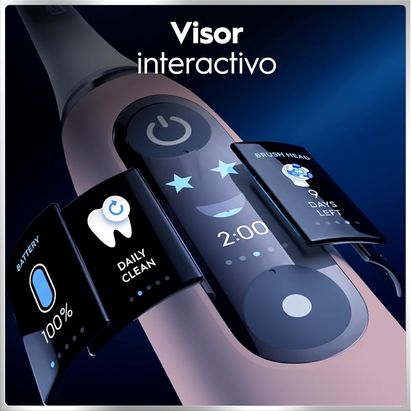 iO 6N Cepillo de Dientes Eléctrico, con 2 Cabezales, Rosa