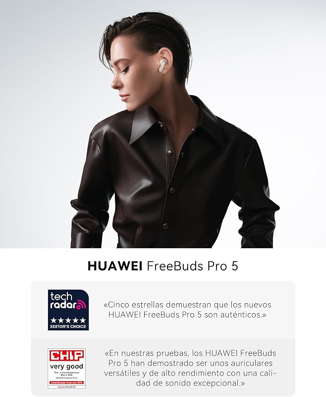 FreeBuds Pro 5 Auriculares Inalámbricos Bluetooth, Gris