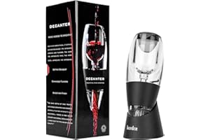 Mafiti Hotder Wine Aerator,Red Wine Decanter Pourer Purifier & Filter with Stand as Red Wine Gift Set for Christmas New Year 