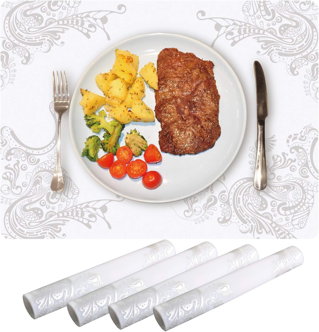 Best elegant placemats for dining table clear