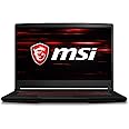 MSI GF63 THIN 9RCX-818 15.6" Gaming Laptop, Thin Bezel, Intel Core i7-9750H, NVIDIA GeForce GTX 1050 Ti, 8GB, 256GB NVMe SSD