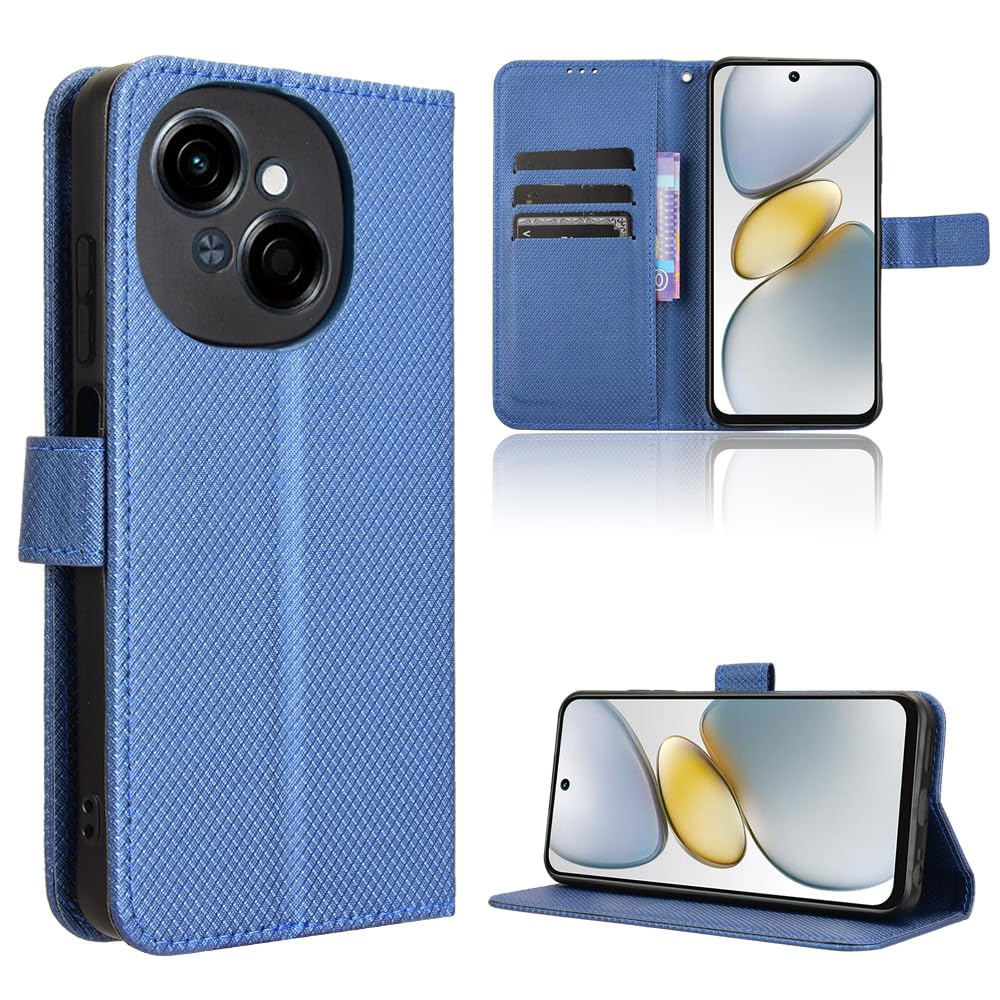 Elubugod Compatible with Tecno Spark Go 1 Leather