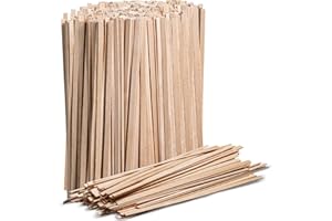 1000 Wooden Coffee Stirrer by Prestee - Disposable 5.5 inches Long Wooden Stir Sticks for Coffee and Cocktails - Smooth, Splinter-Free Beverage Mixers - Ideal for Cafe, Bars and Drink Stations