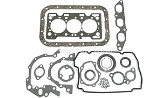 GOLDENGEAR Full Engine Gasket Overhaul Kit Compatible with Suzuki F6A DD51T DB51T DB52T Non-Turbo DA51T DA51V DA52T DA52V DA52W DB51V DB52V DC51T Scrum DG51B DG51T DG51V DH51T DH51V DE51V DF51V