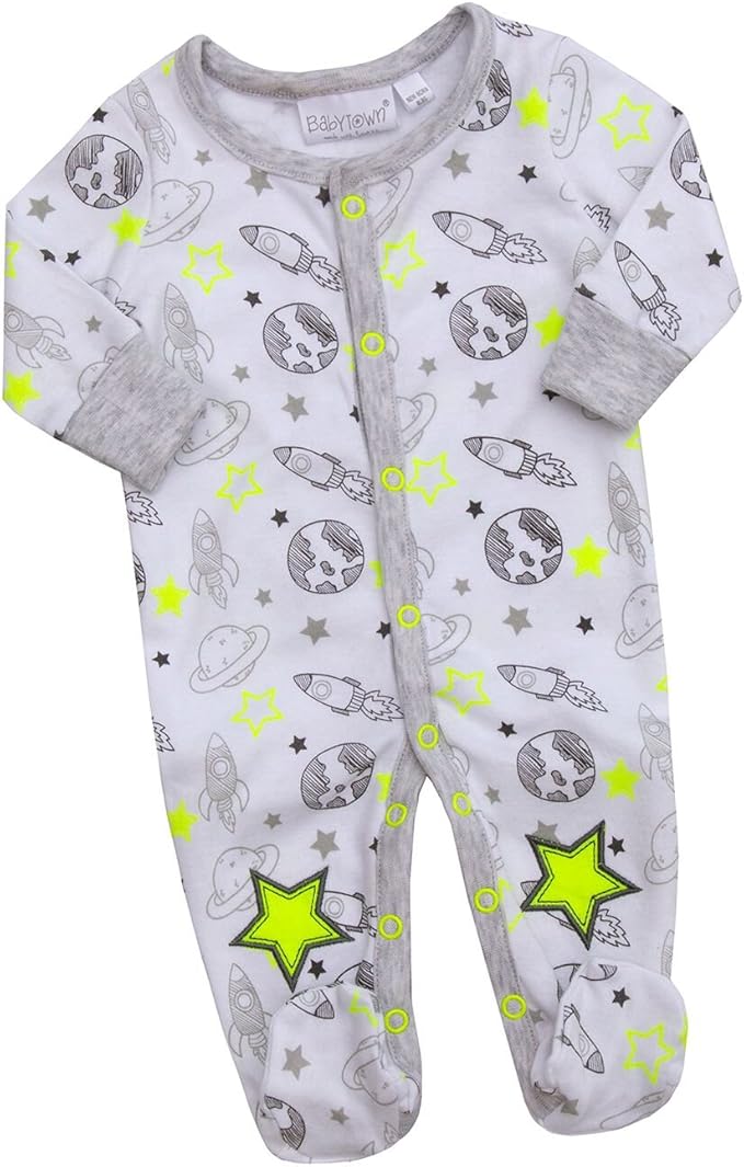 newborn sleepsuits with scratch mitts