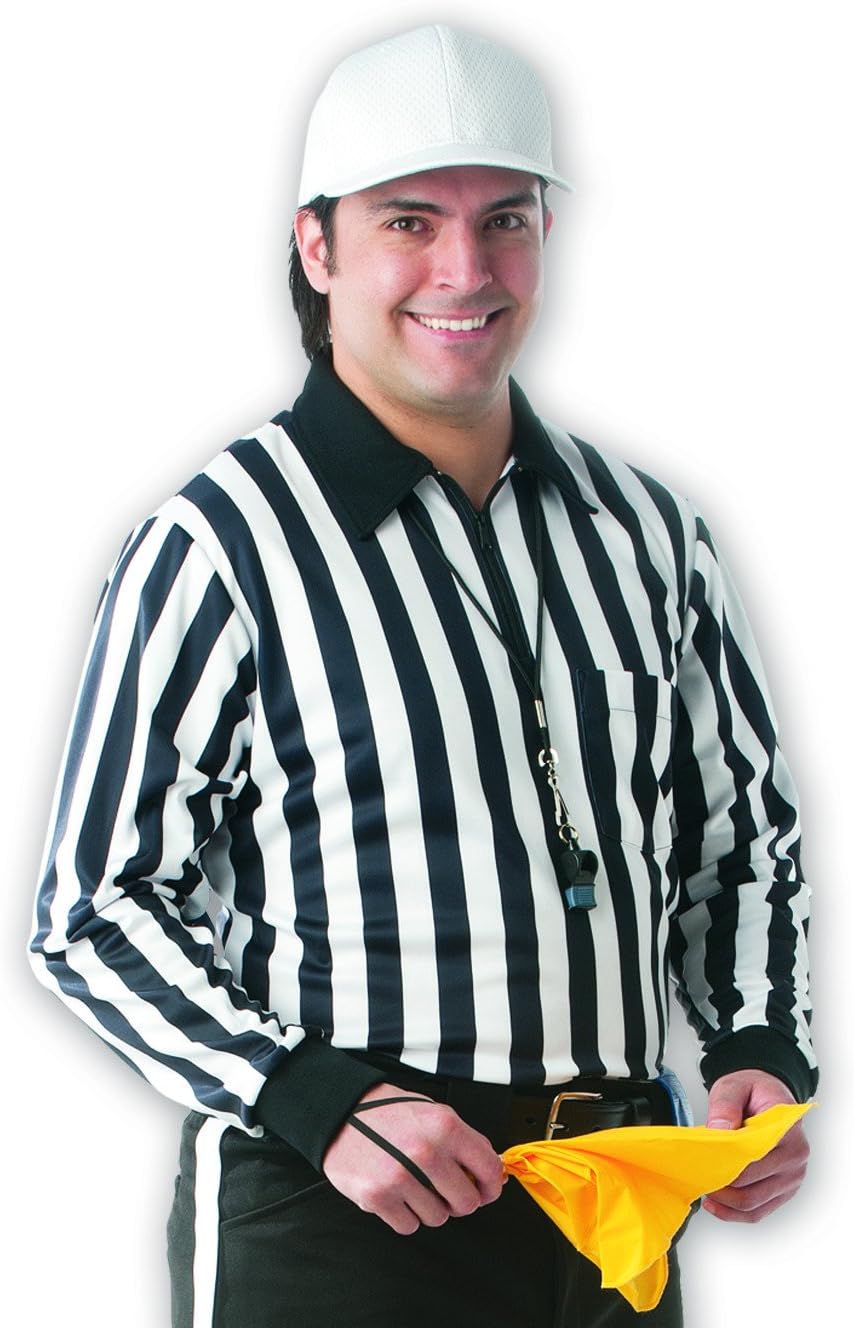 Dalco Men's Football Officials Referee Long Sleeve with Pro Comfort Moisture Management