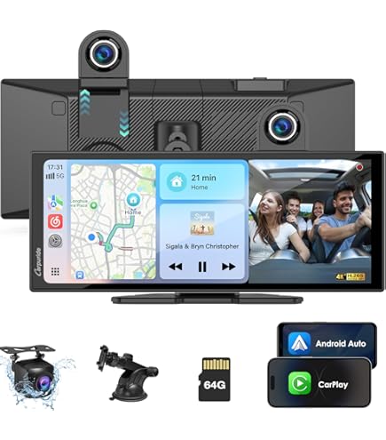 Amazon.com: 11.26 Inch HD Touchscreen Car Display, Wireless