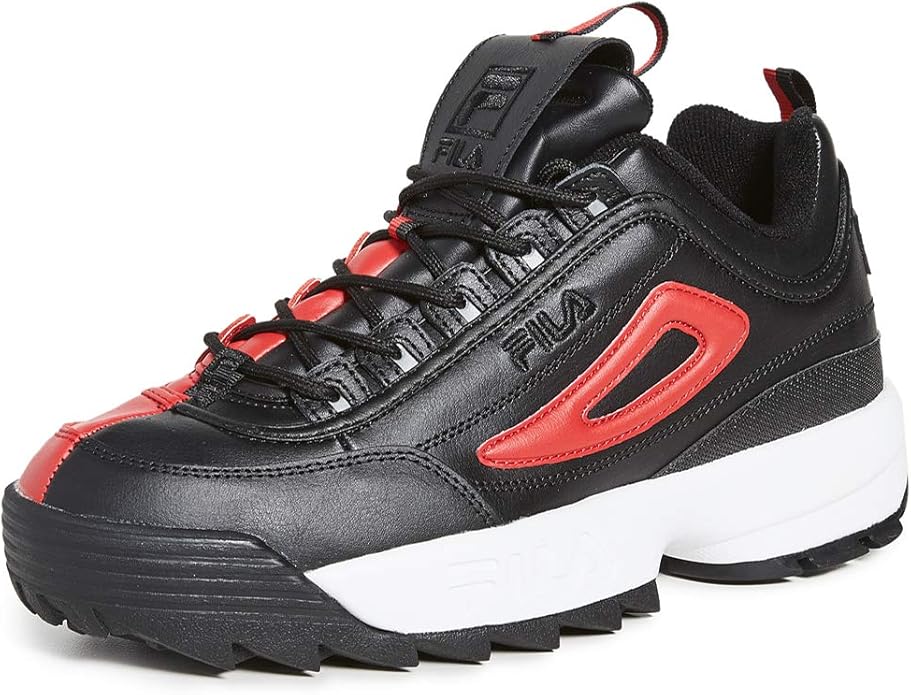 fila disruptor 2 negro hombre