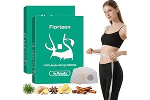 Florteen Ozempatch for Women, 60 tablets Ozem Patches for Body, 100% Natural Ingredients - Mild, Safe & Effective, Keep in Good Sh-ape, Firming, Moisturizing, for All Skin Types (2Pcs)