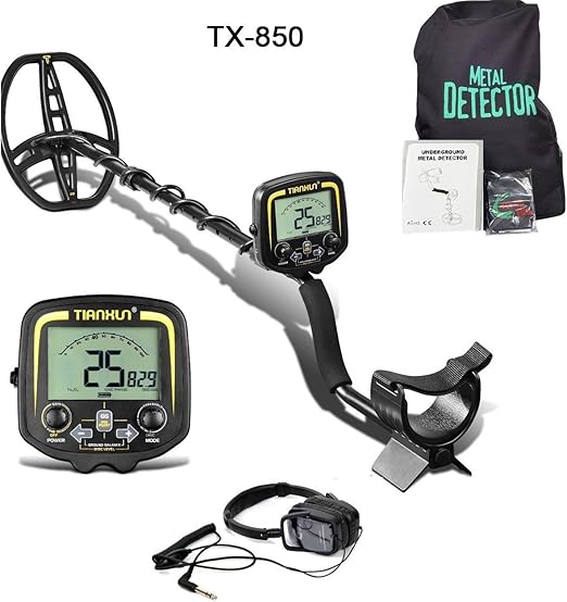 TX850 Detector de metales profesional, buscador de metal de alta ...