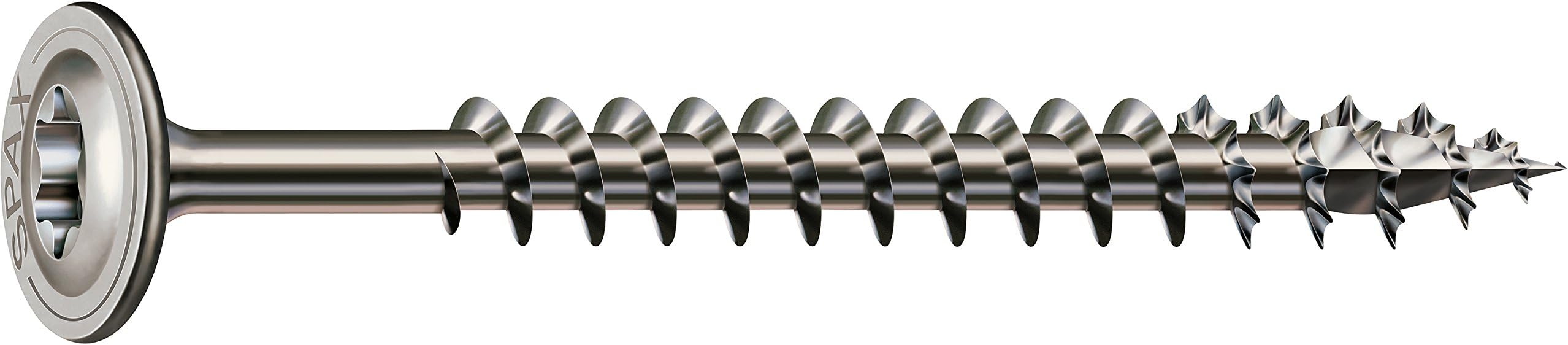 Spax T-STAR Plus Head Screw, Part Thread A2Stainless Steel, 0257000800605