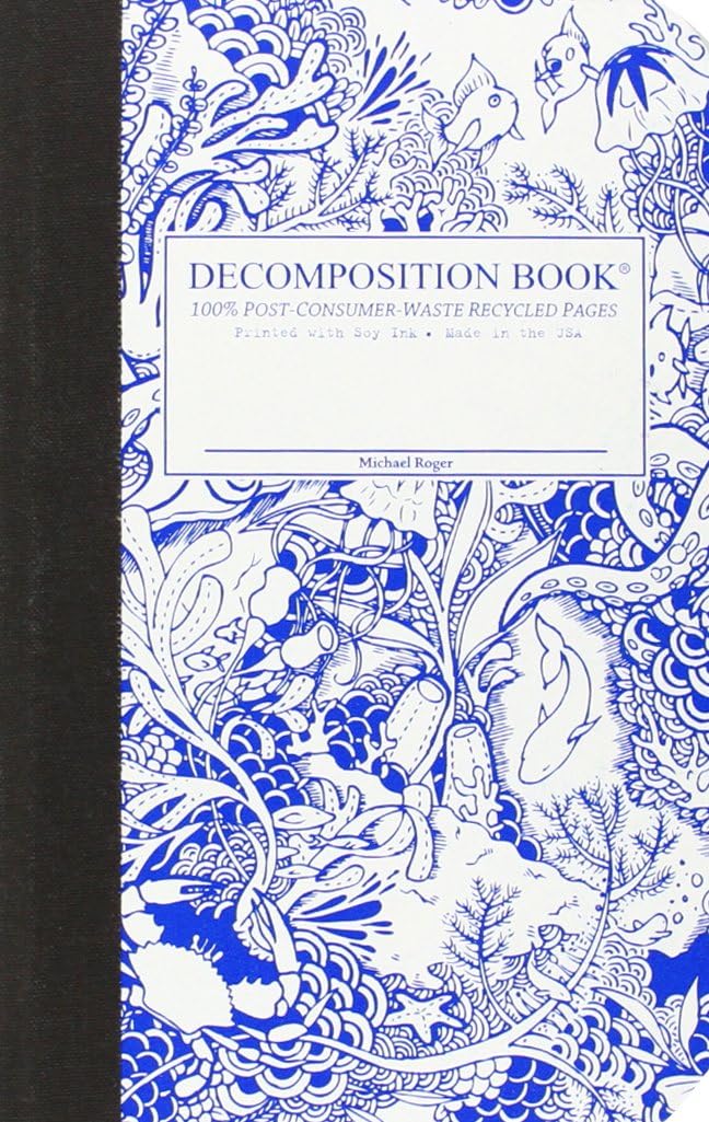 Under the Sea Pocket-Size Decomposition Book: College-Ruled Composition Notebook With 100% Post-Consumer-Waste Recycled Pages