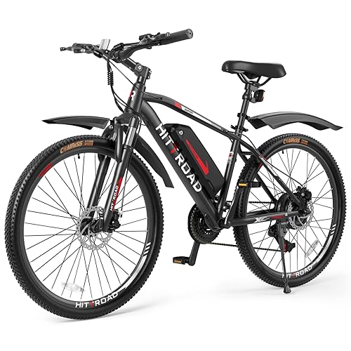 HITTROAD Electric Bike, 350W Bafang Motor Hours Fast