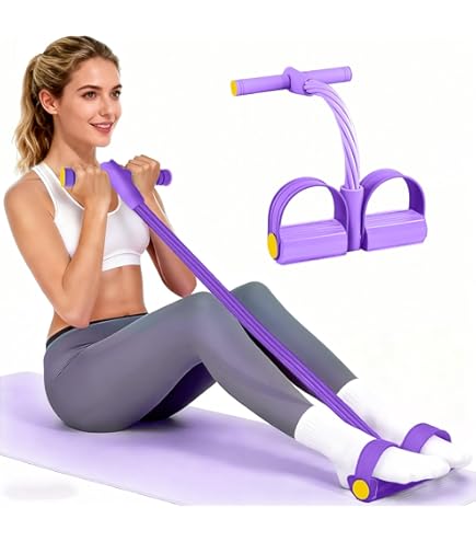 Resistance Bands With Handles, Stretch Bands, Figure 8 - View #4