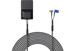 PEMP Fakra GPS Antenna and SMA 4G Antenna 2 in 1 for Car Radio Android Navigation.