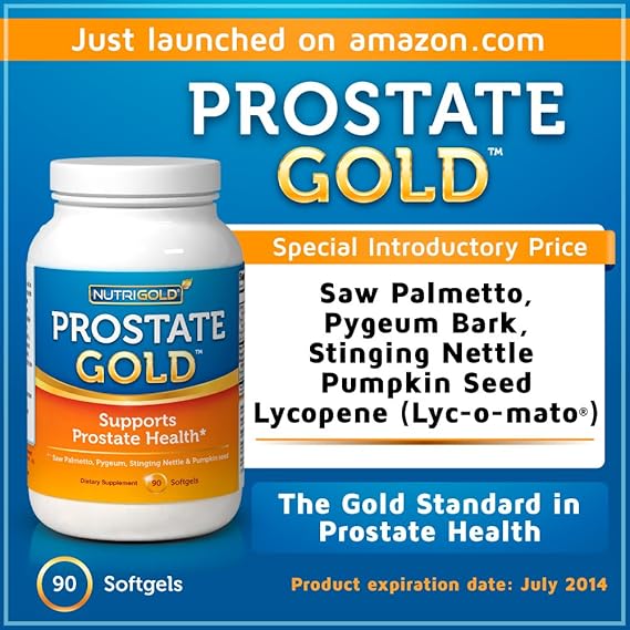 Prostate GOLD by Nutrigold (90 softgels) Health & Personal