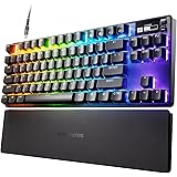 New SteelSeries Apex Pro TKL 2023 Ed.- World's Fastest Mechanical Gaming Keyboard - Adjustable Actuation - Esports Tenkeyless