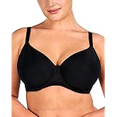 HSIA Minimizer Bra for Women - Air Mesh T-Shirt Full Coverage Seamless Bra Plus Size Underwire Padded Bra for Large Bust