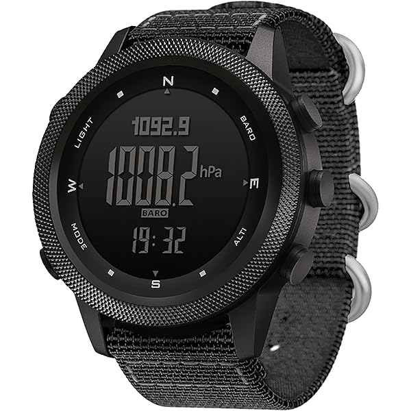 Amazon.com: HOOSHU Tactical Sports Watches for Men Digital Outdoor