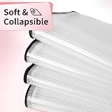 Umriox A3 Plastic Wallets Folders 12pcs Zip Document Bags Black view 4