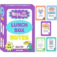 Ninja Life Hacks Lunch Box Notes for Kids, Pre-teens, and Teens