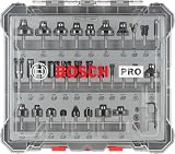 Bosch Professional 30 Pcs Mixed Router Bit Set 1/4 Inch Shank view 2