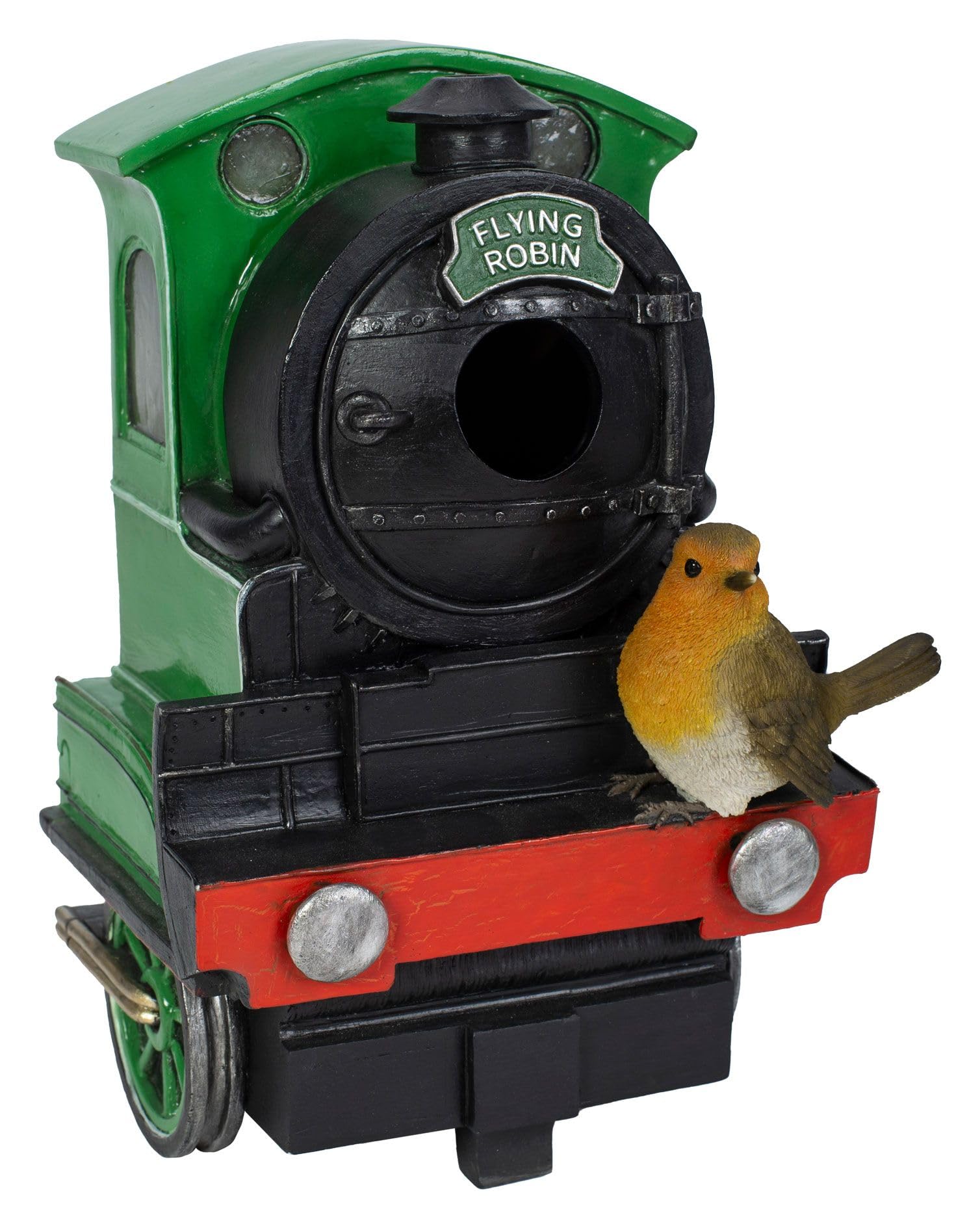 Vivid Arts - Flying Scotsman Robin Birdhouse - XBC-BH55-D