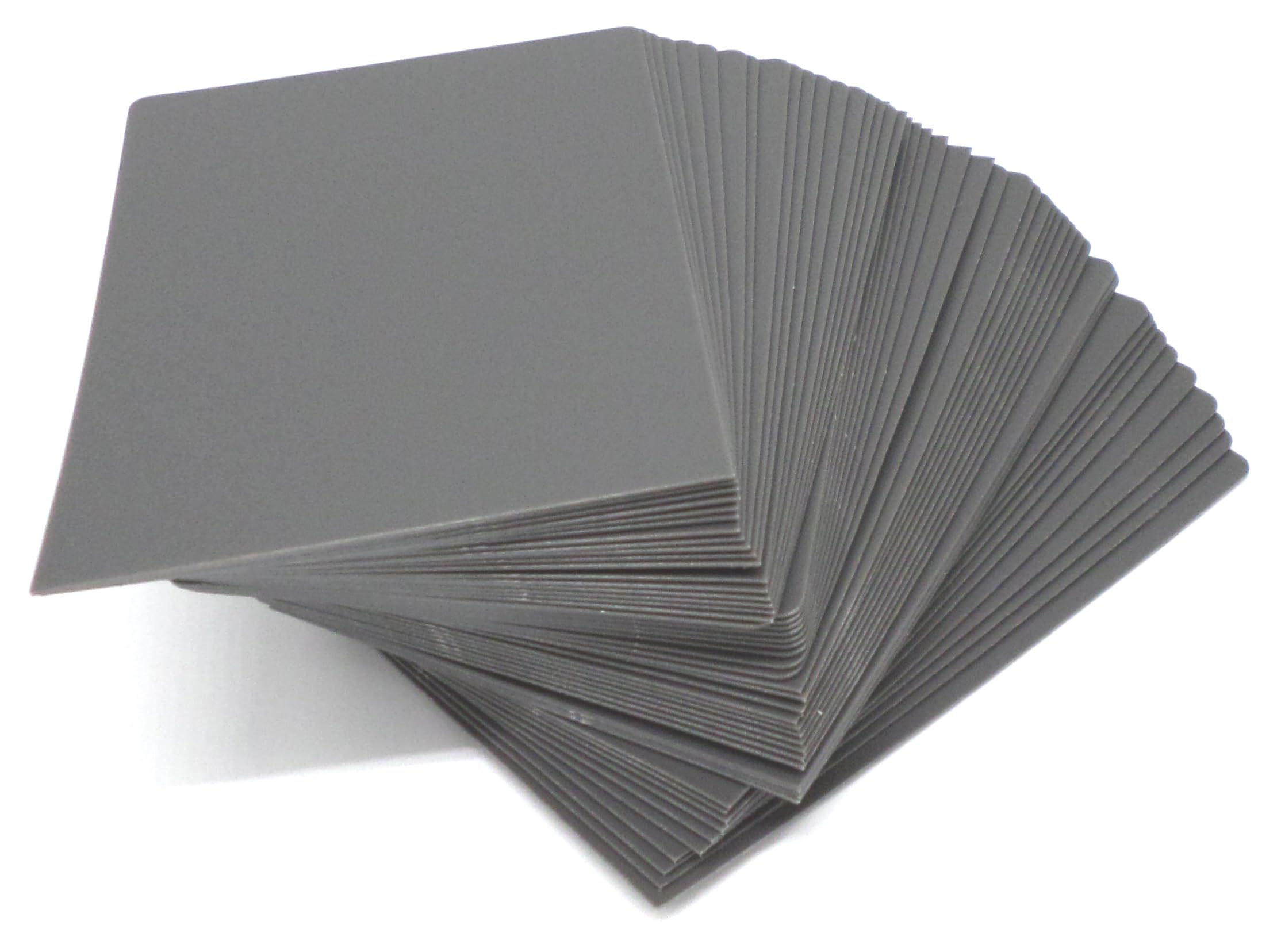 50 Docsmagic.de Trading Card Deck Divider Silver 68 x 97 mm — image 1