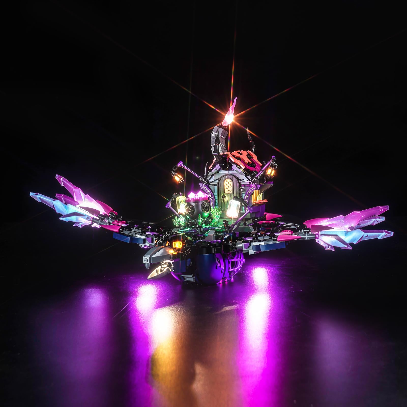 LocoLee Light Kit Compatible with Lego 71478 The Never Witch's Midnight Raven Set - Not Include Models, Just Light Kit — image 1