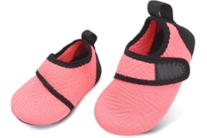 L-RUN Baby Water Shoes Barefoot Walking Shoes Infant Aqua Sock Swim Shoes for Beach Pool Sand Babies First Walker Shoes
