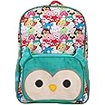 Squishmallows Winston The Owl Plush Pocket Youth Backpack