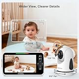 HelloBaby 6-Inch Video Baby Monitor Large Screen No WiFi 2-Way Talk view 8