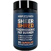Thermogenic Capsaicin & L-Carnitine Premium Supplement for Men, Jitter-Free Blend of Capsaicin, Rauwolscine, Forskohlii, L-Carnitine & L-Theanine Supplement - 30SV