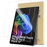 Suppeak 2-Pack Screen Protector Compatible with Microsoft Surface Pro 11 2024/ Pro 10/ Pro X/Pro 9/ Pro 8 13", Tempered Glass Clear Film, Anti-Scratch, 9H Hardness, Easy Installation