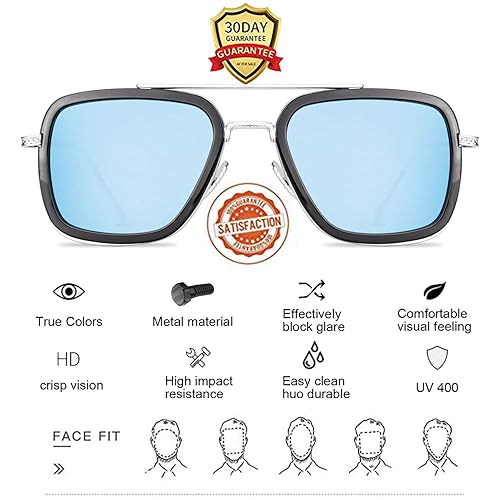 aviator sunglasses tony stark sunglasses amazon