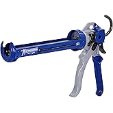 Newborn 250 Super Smooth Rod Caulking Gun - Revolving Steel Frame | 18:1 Thrust Ratio | 1/10-Gallon Capacity