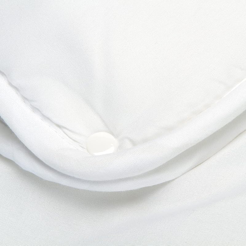 Home - Edredón Nórdico 220x220 cm - Duo 4 Estaciones 150+300 gr Fibra Suave y Transpirable - Relleno para Todo el Año, Fácil Lavado, Hipoalergénico, Unible por Corchetes, para Cama 135 cm