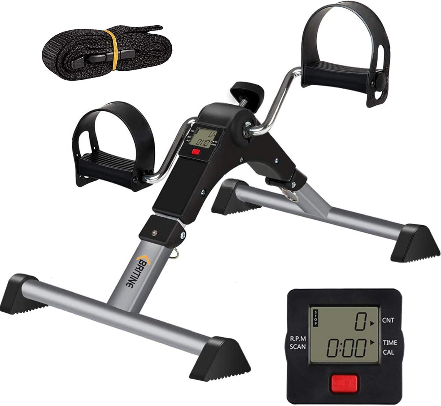 BRITINE Under Desk Pedal Exerciser, Folding Exercise