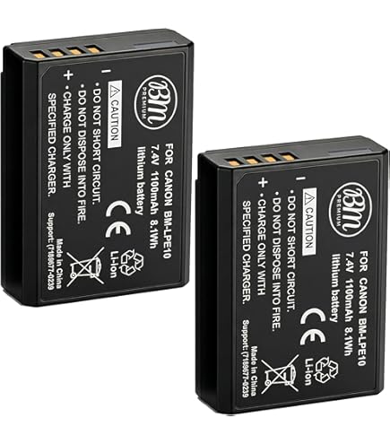 Amazon.com : Battery Pack for Canon EOS 6D, 6D Mark II, 6D MK II