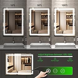 Beelux 24" x 32"LED Bathroom Mirror with Light for