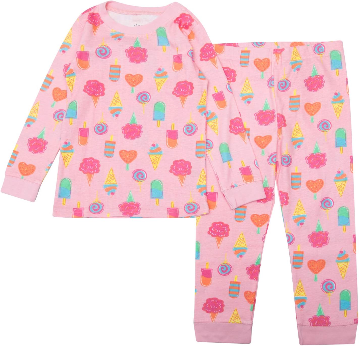 Gentle Organics 100% Organic Cotton Unisex Pajamas 2 Piece Pajama Sets - 100% Organic Cotton (Infant/Toddler)