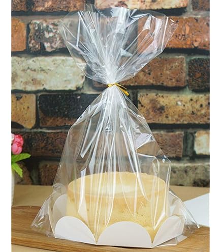 Awpeye Clear Basket Bags 20Pack Large Cellophane Gift Bags For Baskets Cellophane Wrap For Gift 2 Mil Thick 24 X30 - View #7