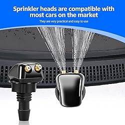 leediga 2 PCS Car Windshield Nozzle, 1.14" x