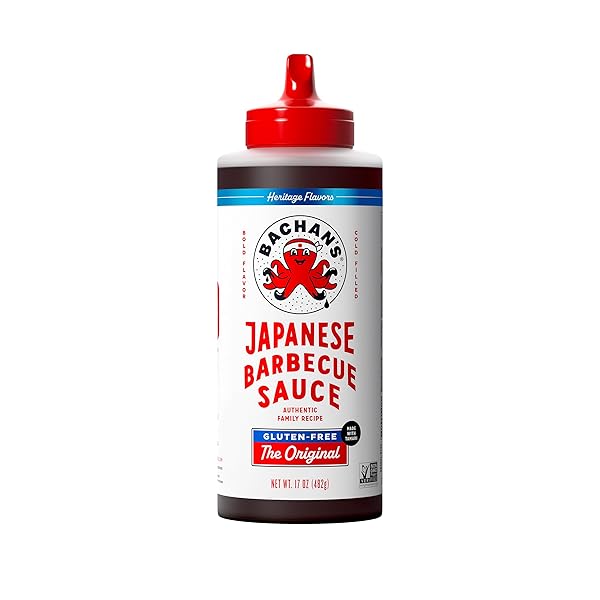 BACHAN’S – JAPANESE BARBECUE SAUCE – GLUTEN FREE,...